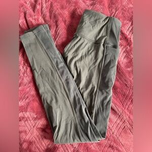 Lululemon ribbed panel leggings